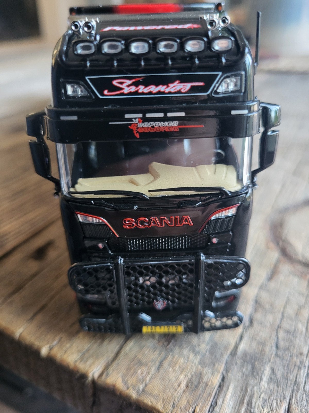 tekno scania, Hobby en Vrije tijd, Modelauto's | 1:50, Ophalen of Verzenden, Zo goed als nieuw, Bus of Vrachtwagen, Tekno