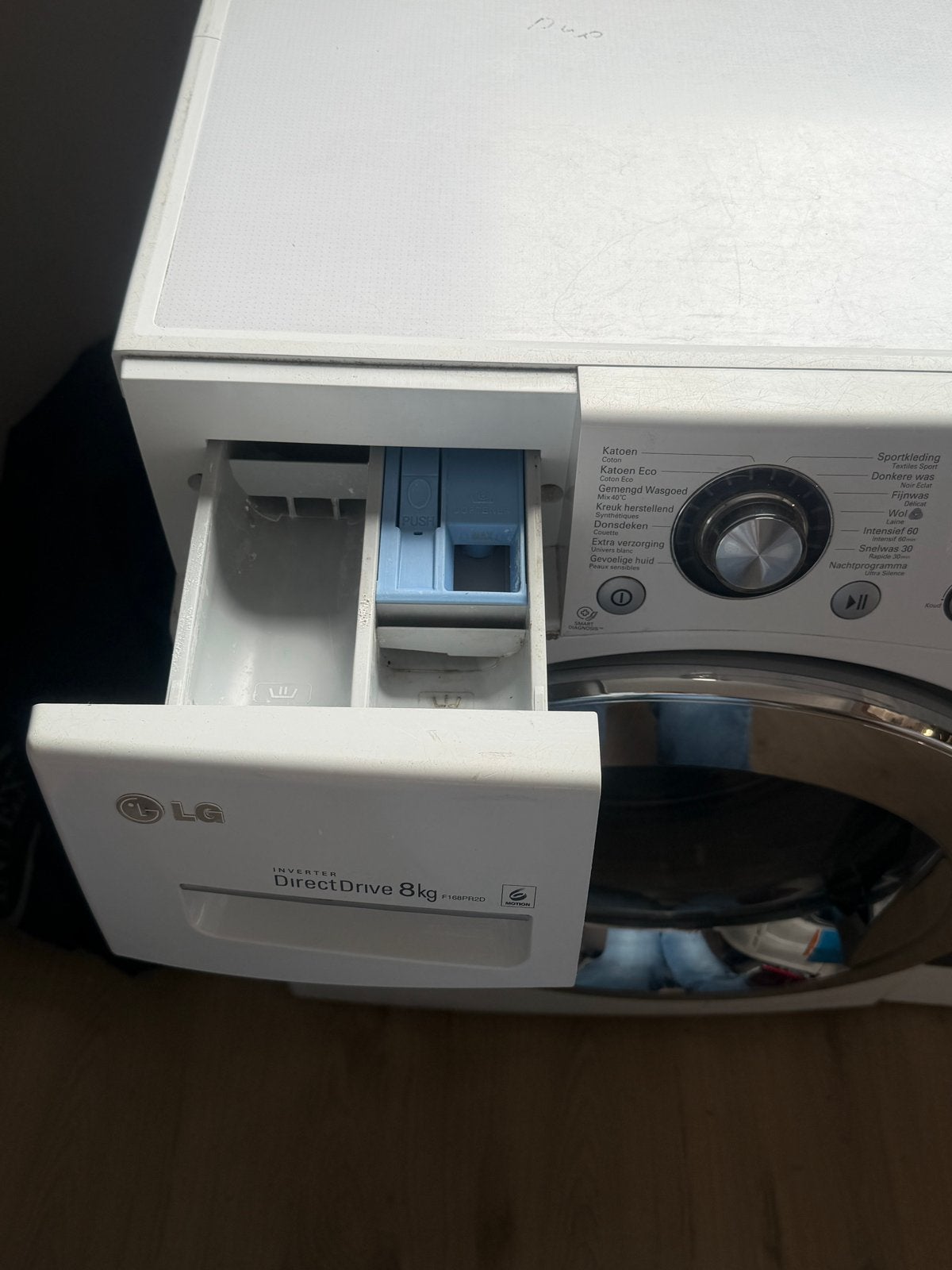 LG DirectDrive 8kg Wasmachine - F168PR2D, Ophalen, 1200 tot 1600 toeren, Gebruikt, 8 tot 10 kg