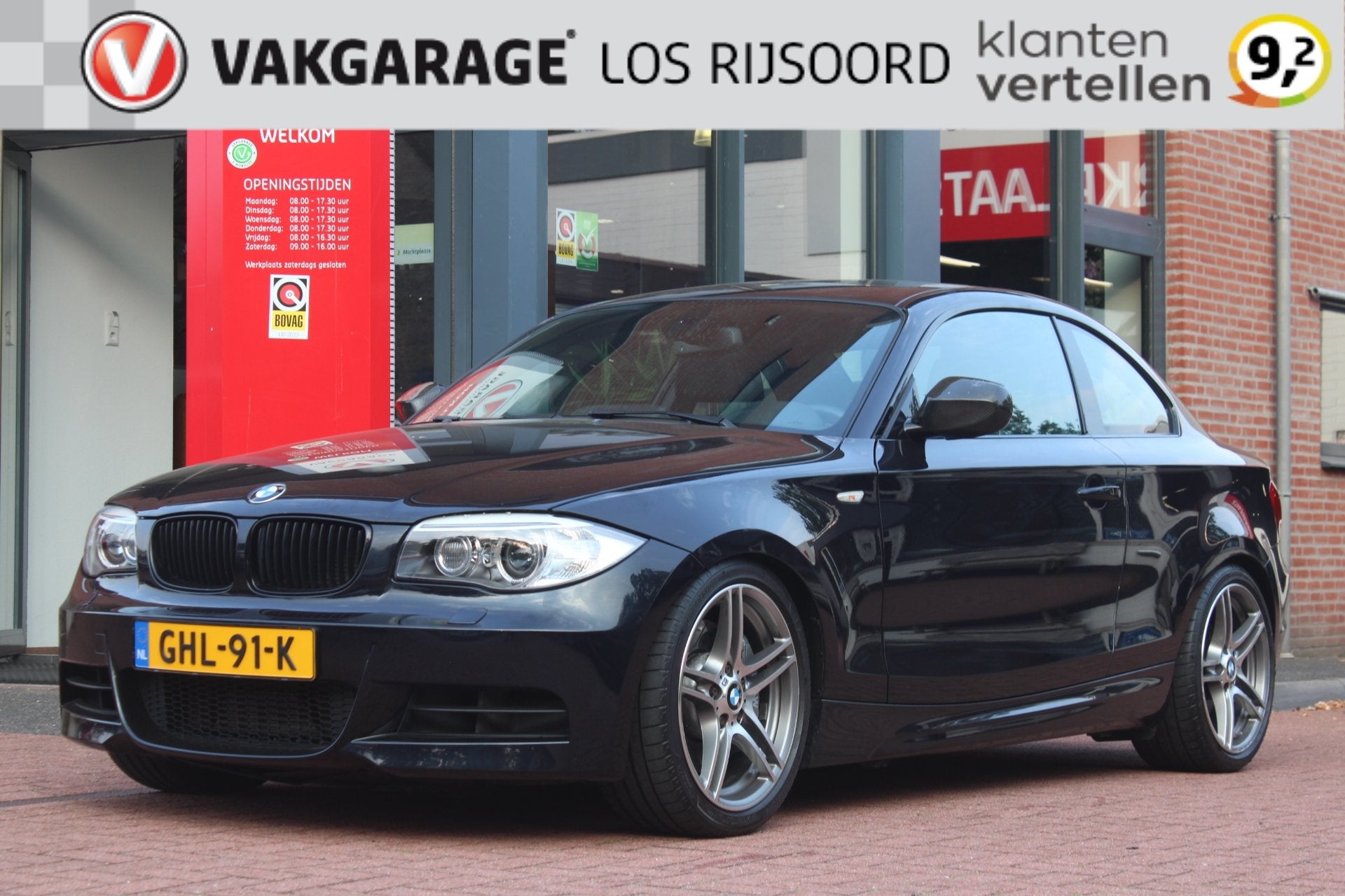 BMW 1-Serie 135i Coupé Handgeschakeld *High Executive* | Sc, Auto's, BMW, 1-Serie, Euro 5, Gebruikt, Zwart