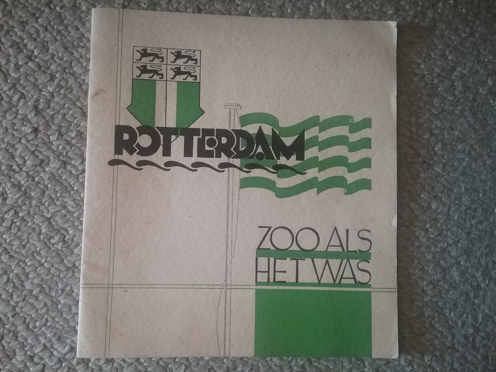 Rotterdam zoo als het was  (ca.1946), Ophalen of Verzenden, 20e eeuw of later, Gelezen