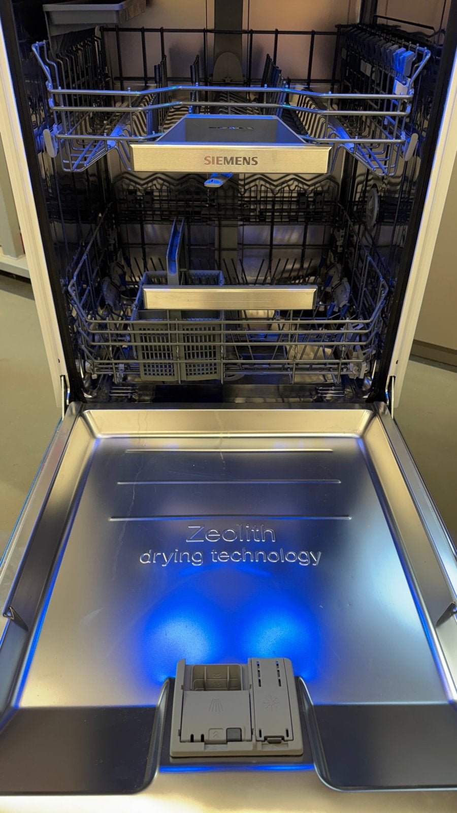 Siemens SX65ZX01BN Vaatwasser met Zeolith droogtechnologie, Ophalen, Minder dan 85 cm, 60 cm of meer, Nieuw