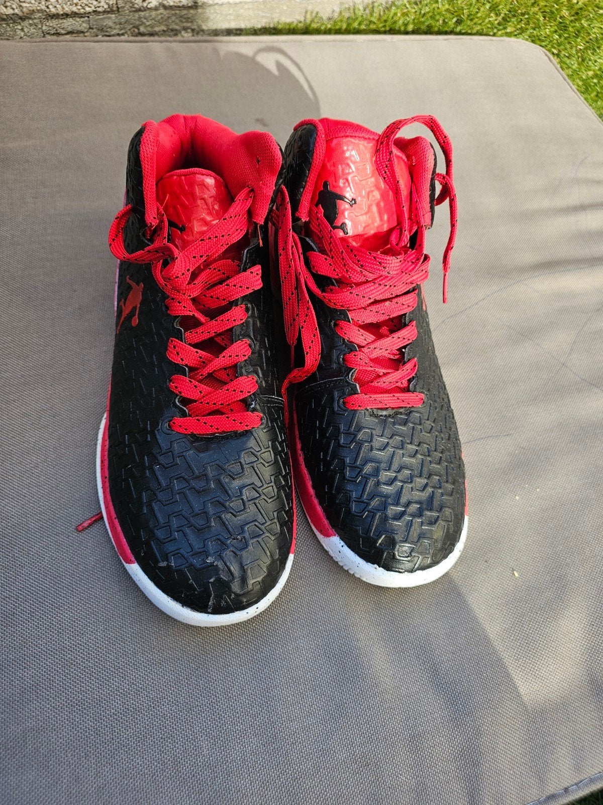 Basketbalschoenen zwart/rood, And1, Maat 48/50 (M), Zwart, Onbekend