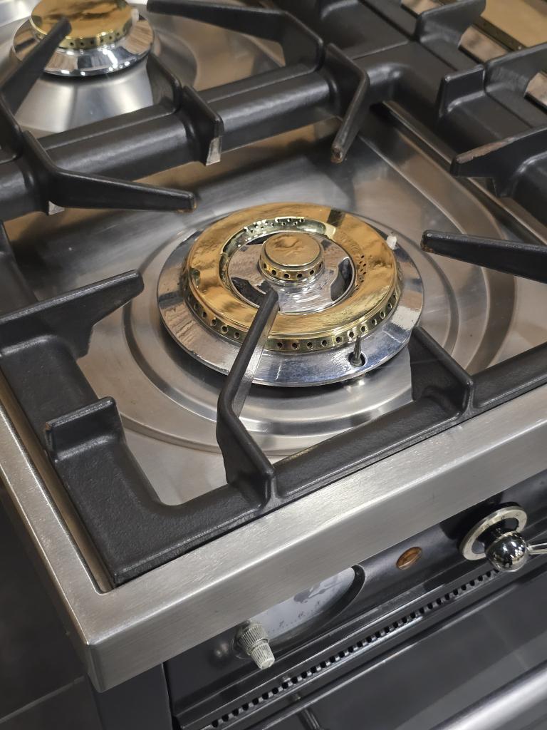 🔥Luxe Fornuis Boretti 120cm antraciet + rvs 7 pits 2 ovens, Niet ingevuld, 60 cm of meer, Niet ingevuld, Ophalen of Verzenden