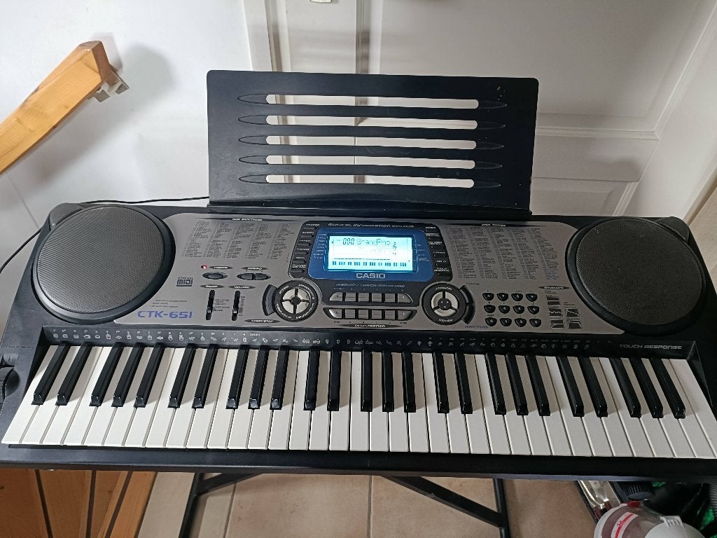 Te koop: goed werkende Casio CTK-651 keyboard., Ophalen, Gebruikt
