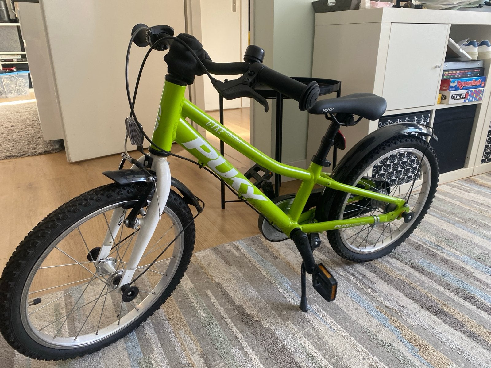 Puky Cyke 18unch  Kinderfiets - Zo goed als nieuw, Ophalen, Zo goed als nieuw, Terugtraprem, 16 tot 20 inch