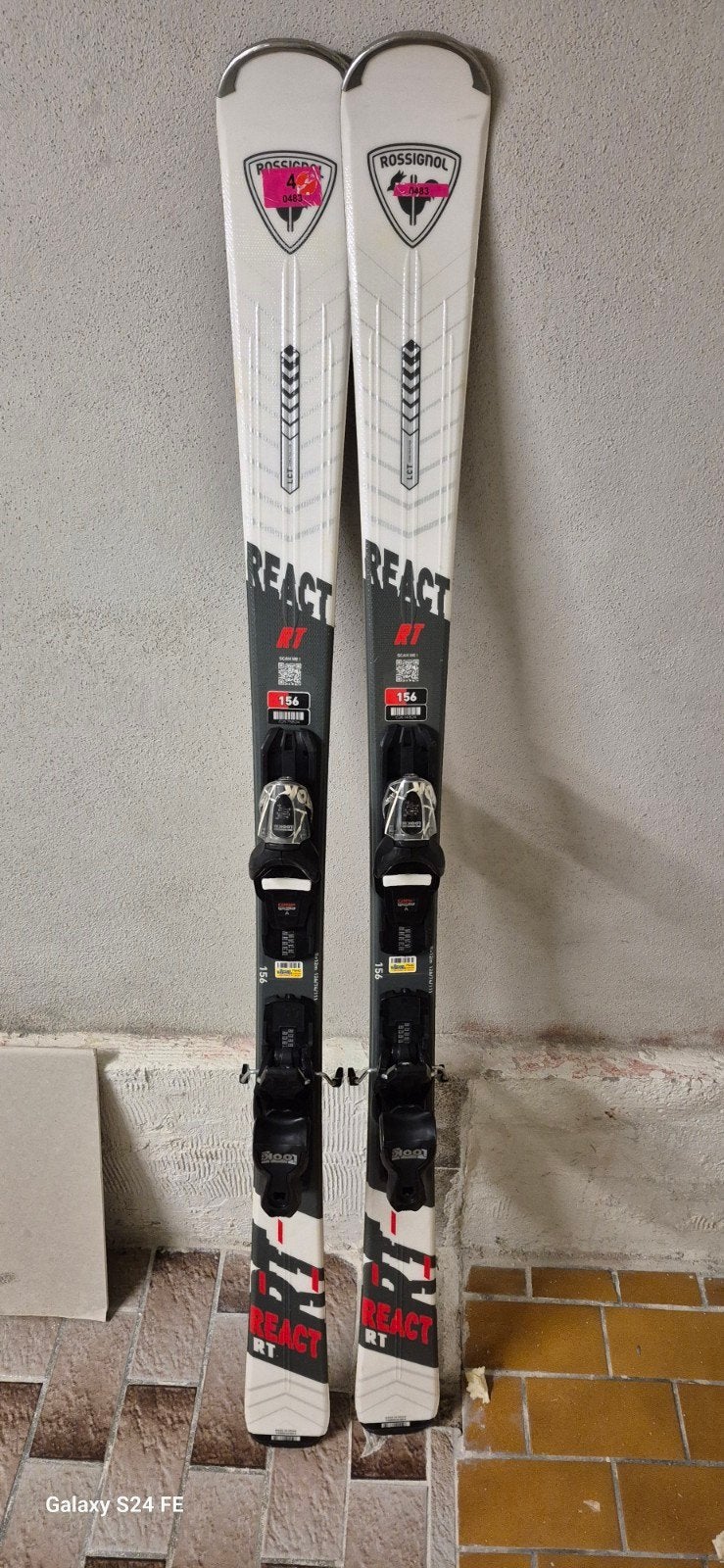 Rossignol React RT Ski's - 156 cm, Ophalen, 140 tot 160 cm, Rossignol, Zo goed als nieuw