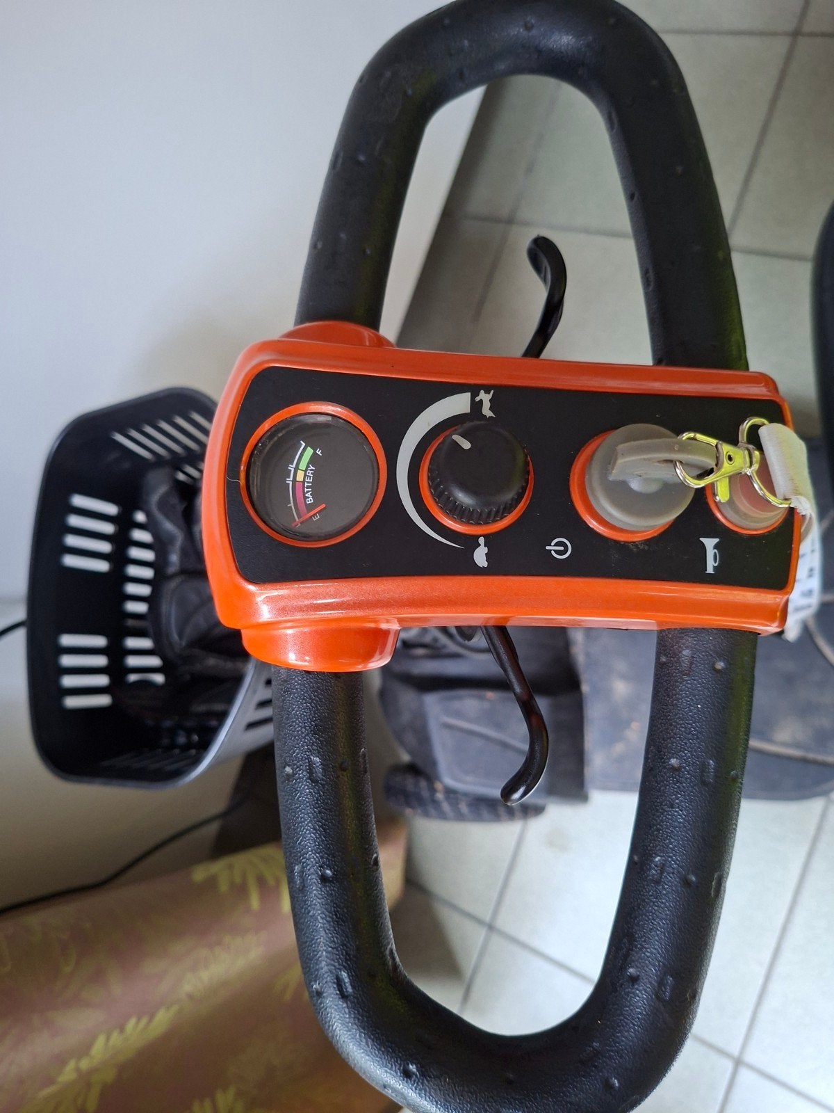 scootmobiel, Ophalen, Gebruikt