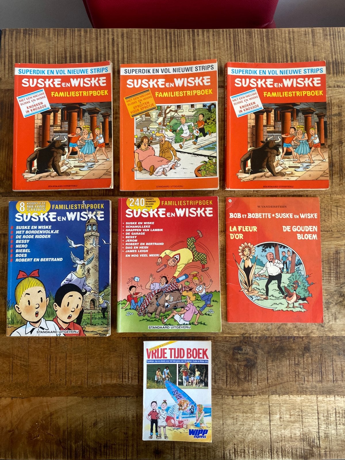 Suske en Wiske Familiestripboeken en meer - Complete set, Meerdere stripboeken, Ophalen of Verzenden, Gelezen