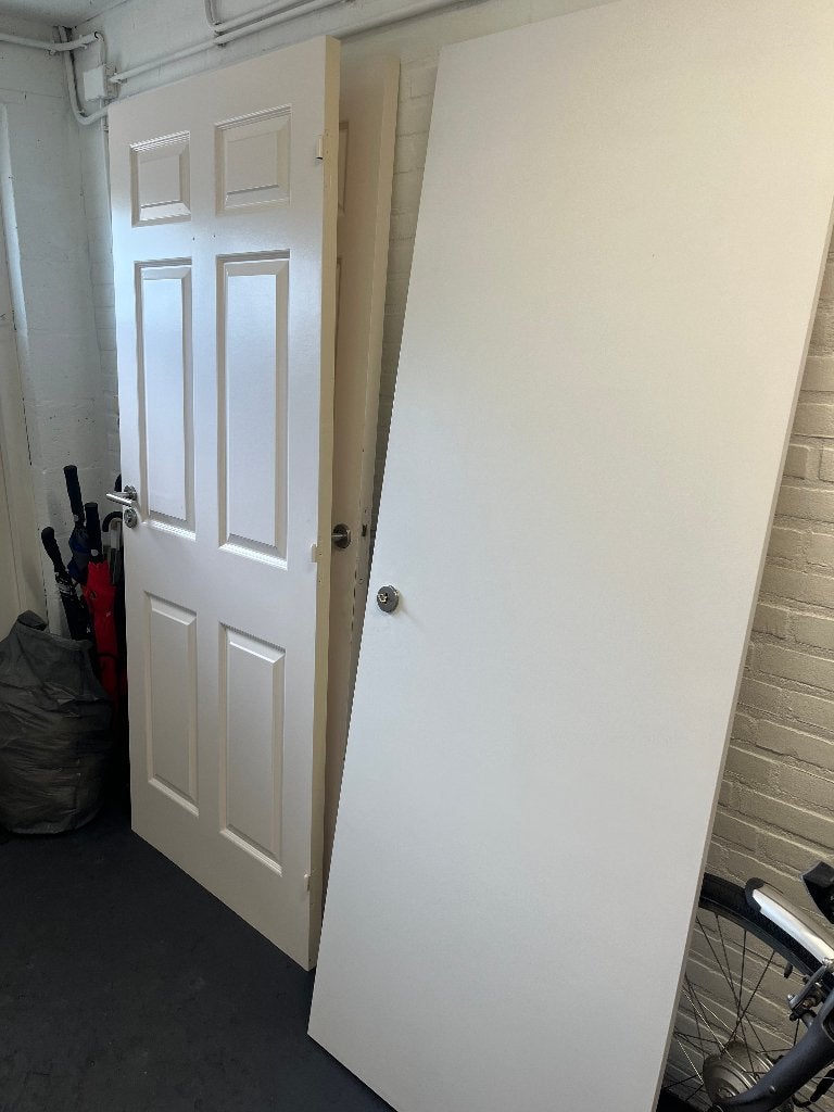 Gebruikte binnendeuren, Doe-het-zelf en Verbouw, Deuren en Horren, Ophalen, Gebruikt, 80 tot 100 cm, Binnendeur