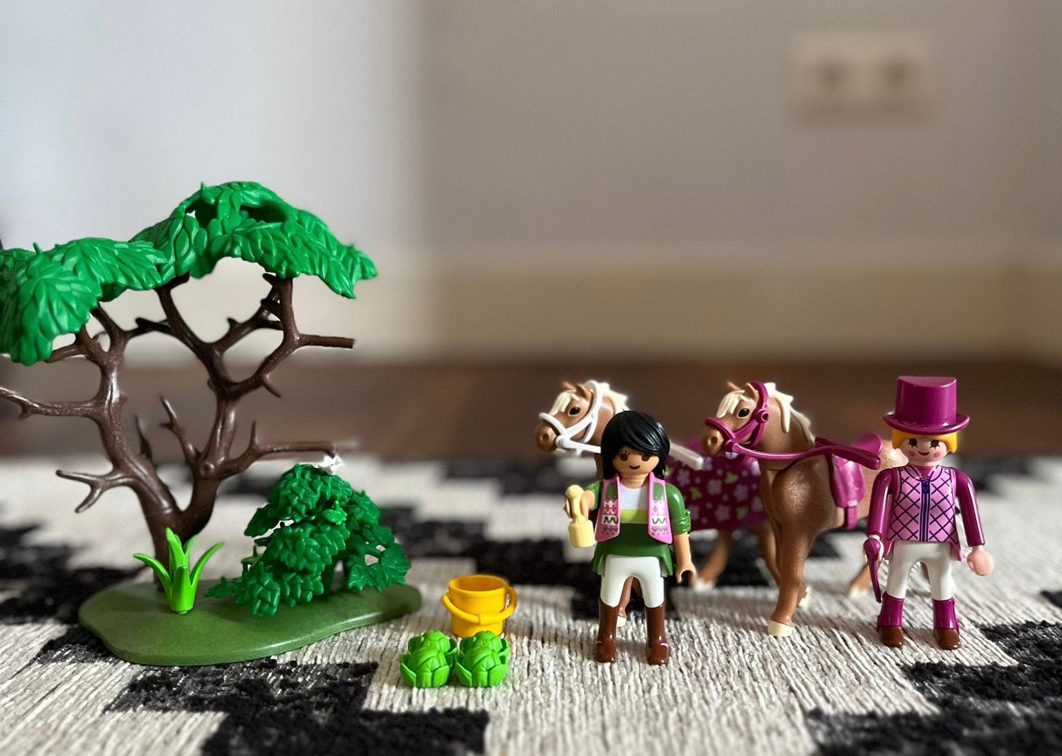 Playmobil paarden set, Ophalen of Verzenden, Zo goed als nieuw