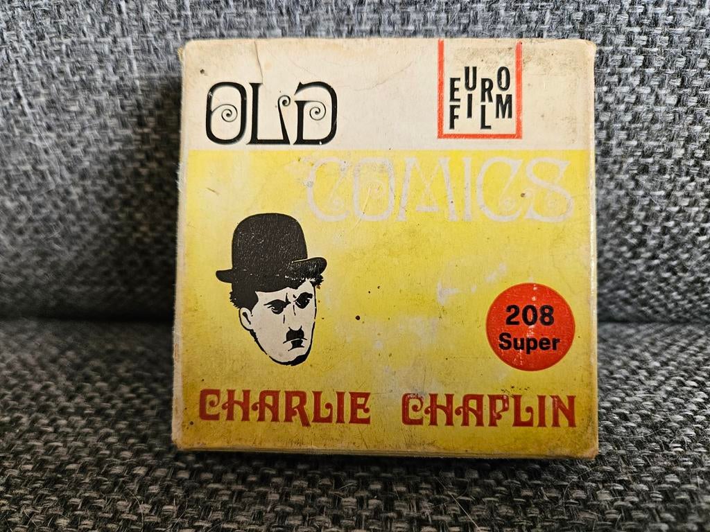 Vintage Charlie Chaplin Super 8mm film, Verzenden, 8mm film