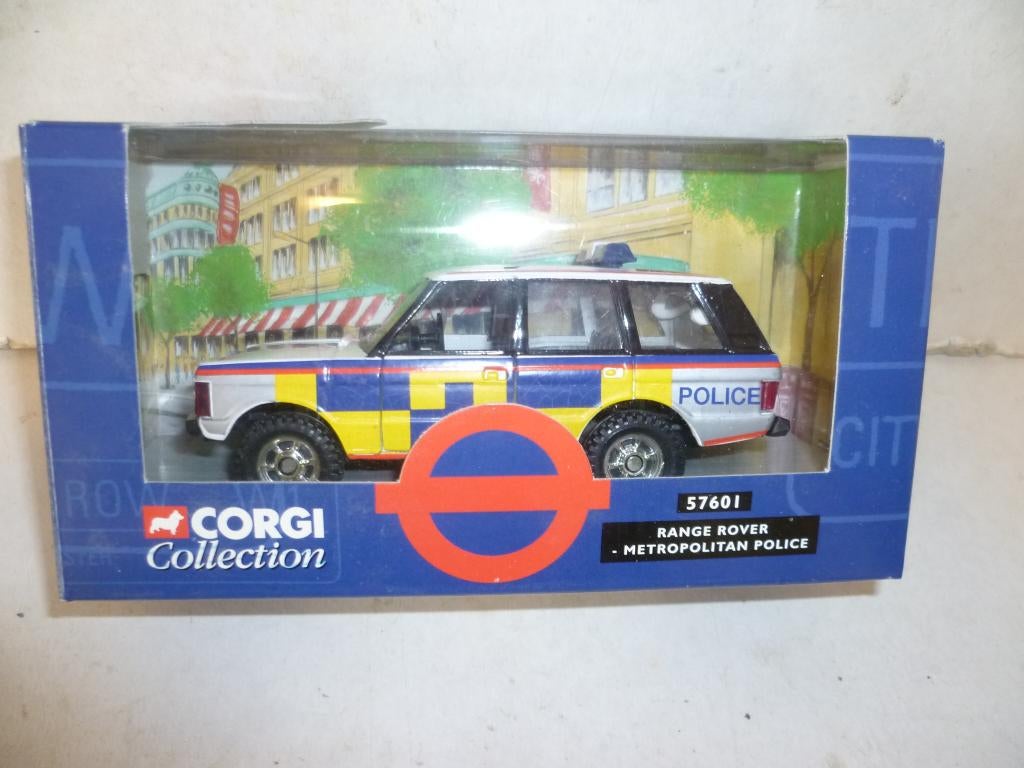 Corgi 1997 Range Rover Metropolitan Police Politie auto, Ophalen of Verzenden, Nieuw, Auto, Corgi