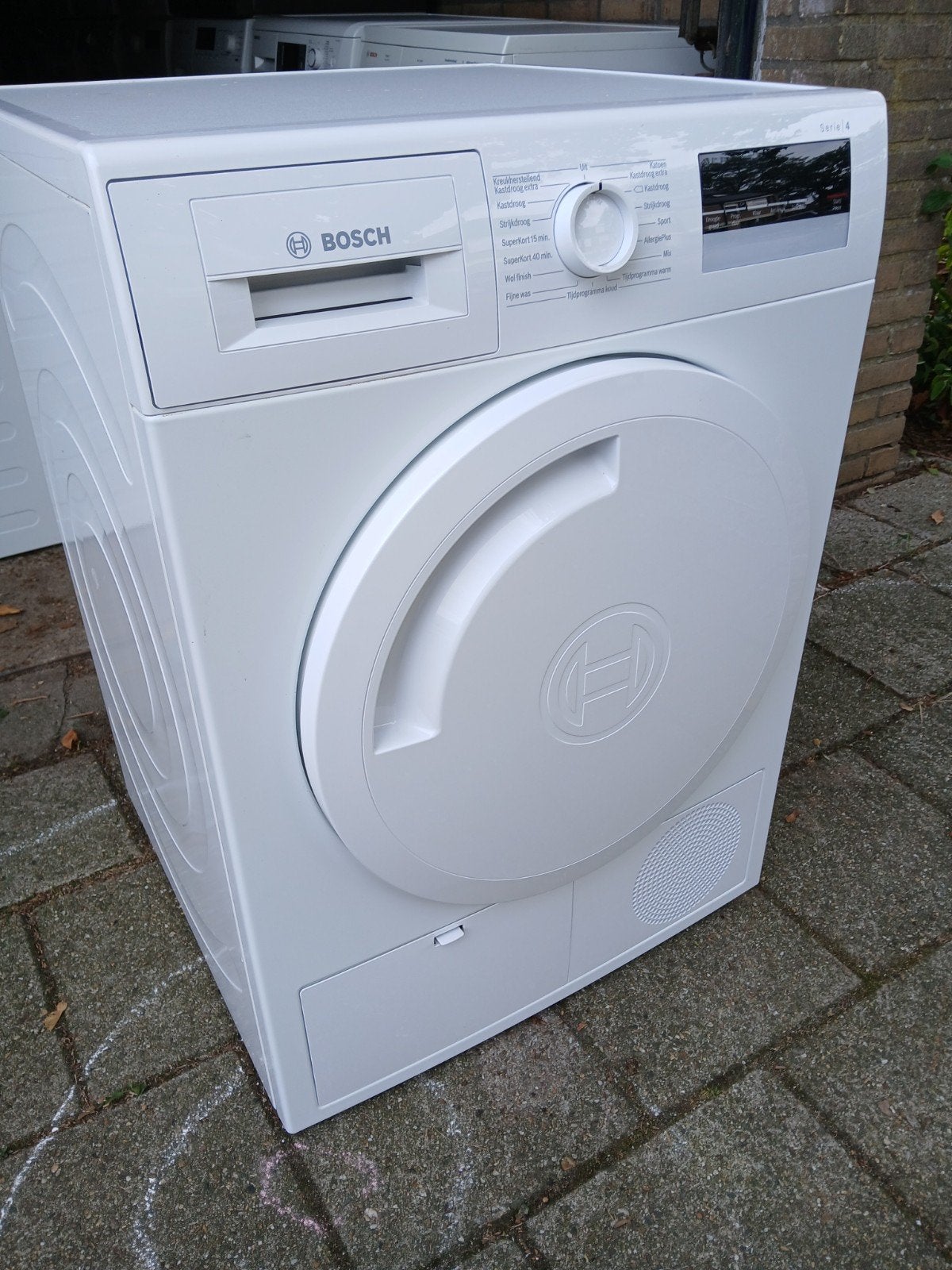 Condensdroger Bosch serie4 7kg energie-B nette staat!, Ophalen, 6 tot 8 kg, Minder dan 85 cm, Anti-kreukfase