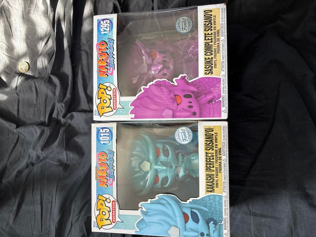 Funko Pop! Naruto Shippuden Sasuke & Kakashi Susano'o, Boeken, Strips | Comics, Zo goed als nieuw, Ophalen