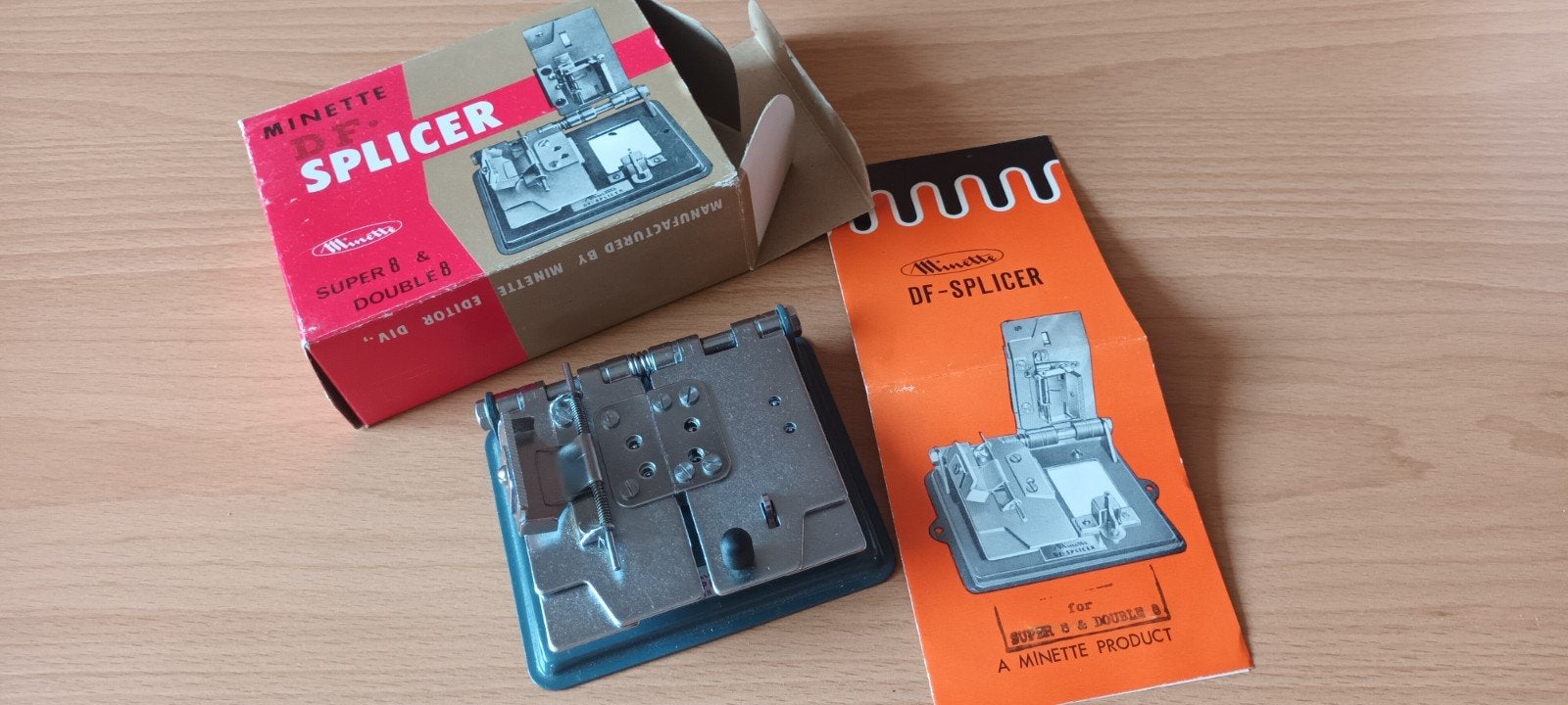 Minette DF-Splicer Super 8 film splitter, Ophalen of Verzenden, Accessoire