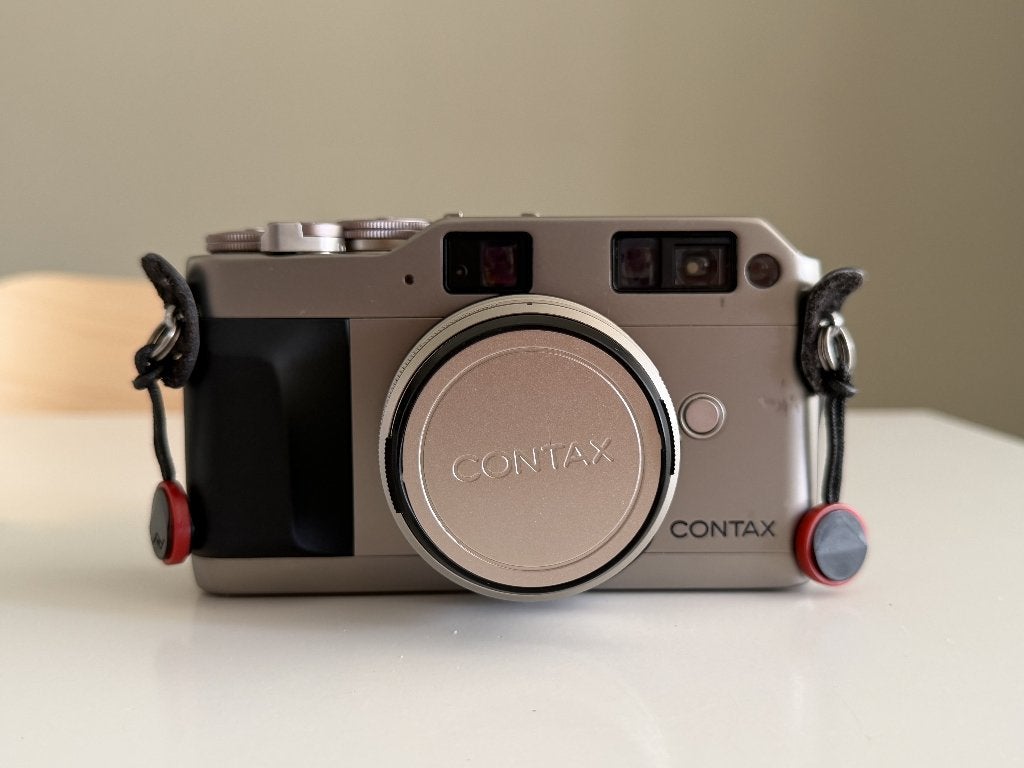 Contax G1 (green label) + 35mm 2.0, Audio, Tv en Foto, Fotocamera's Analoog, Ophalen, Gebruikt, Compact, Overige Merken
