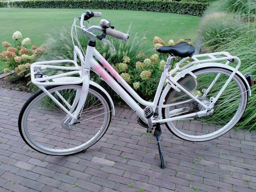 Giant Single4U meisjesfiets/damesfiets 28 inch,7 versnel,Wit, Fietsen en Brommers, Gebruikt, Versnellingen, Giant, Trommelrem