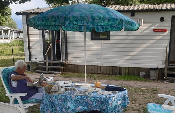 Chalet/stacaravan, Caravans en Kamperen, Stacaravans, Tot en met 4
