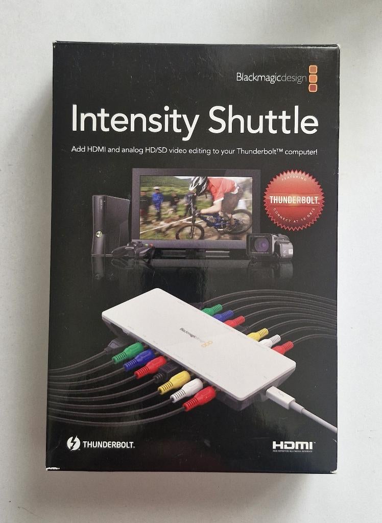 Blackmagic Intensity Shuttle Thunderbolt – Version TB2 Rare, Ophalen of Verzenden, Zo goed als nieuw