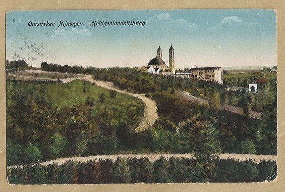 Oude Ansichtkaart Omstreken Nijmegen, Heiliglandstichting, Ophalen of Verzenden, 1920 tot 1940, Gelopen, Gelderland
