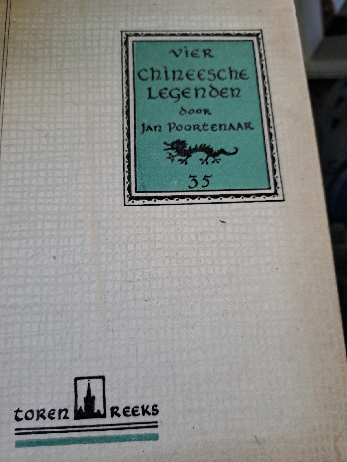 vier chineesche legende,poortenaar, Ophalen of Verzenden