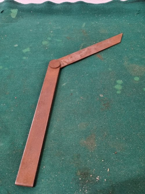 zweihaak vintage geheel metaal, Ophalen of Verzenden, 'T Olde Gre-j, Info@toldegrej.nl, Endepoelstraat 20f Didam