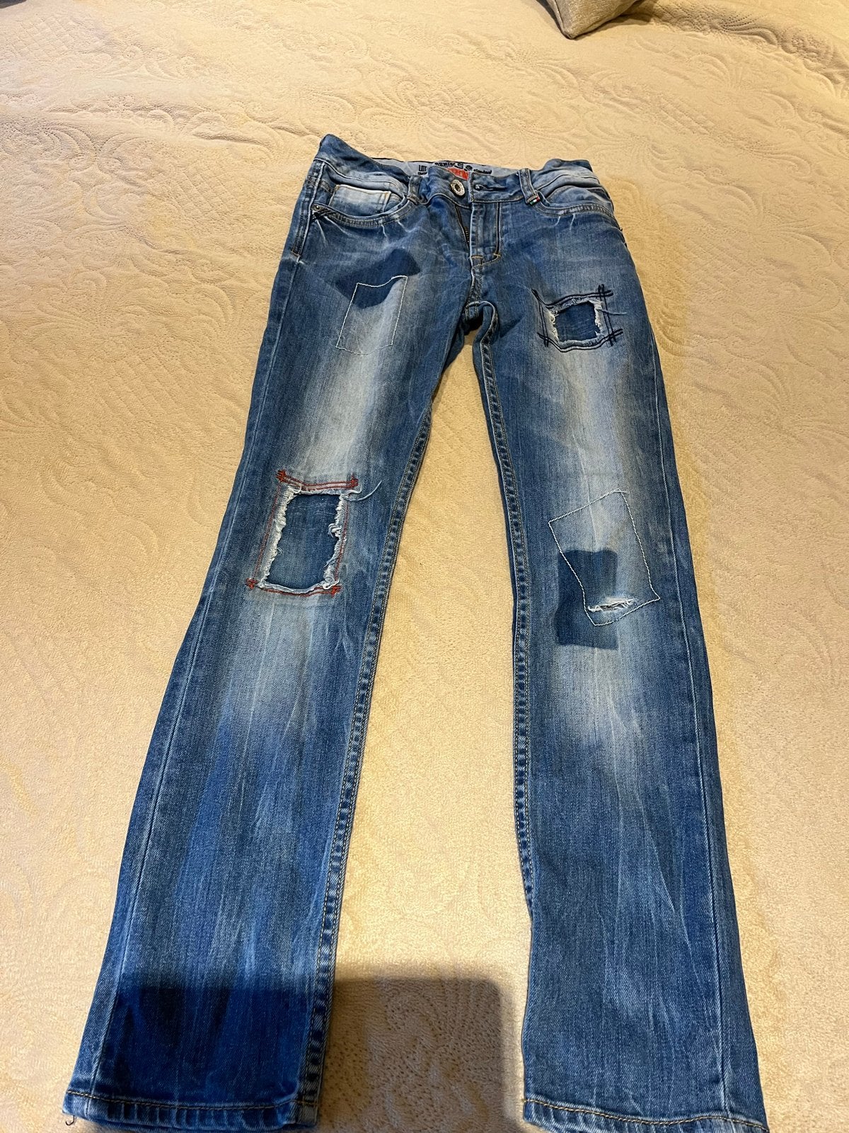 4 vingino jeans, Ophalen of Verzenden, Maat 152