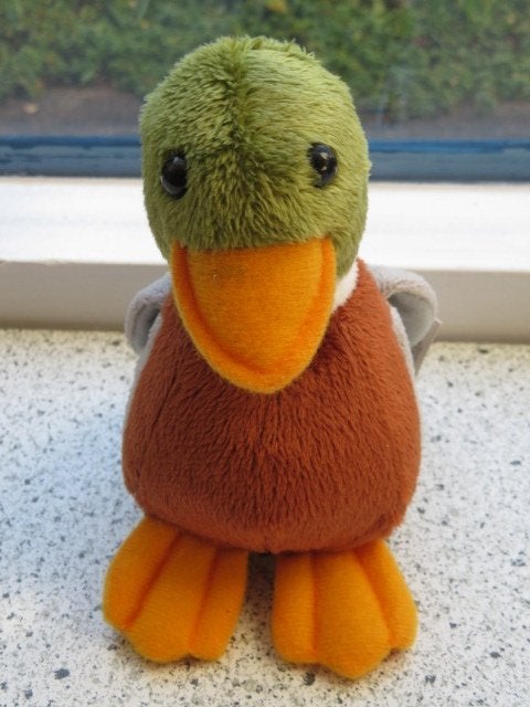 Eend of eendje merk Unitoys My Friend, Kinderen en Baby's, Korrelvulling, Nieuw, Ophalen of Verzenden, Meerkleurig