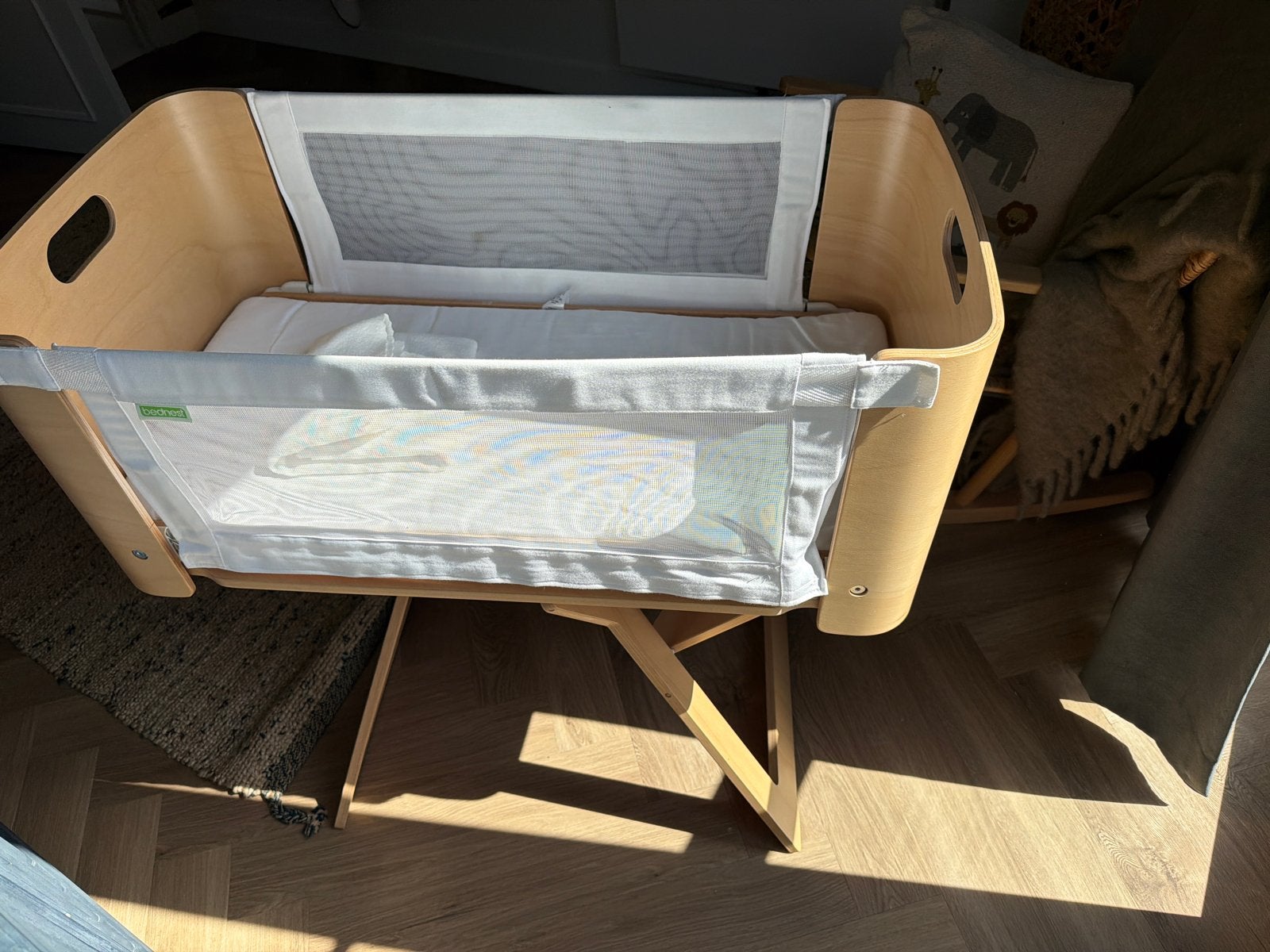 Bednest Co-Sleeper Wieg, Kinderen en Baby's, Babywiegjes en Ledikanten, Ophalen of Verzenden, Zo goed als nieuw, Wieg