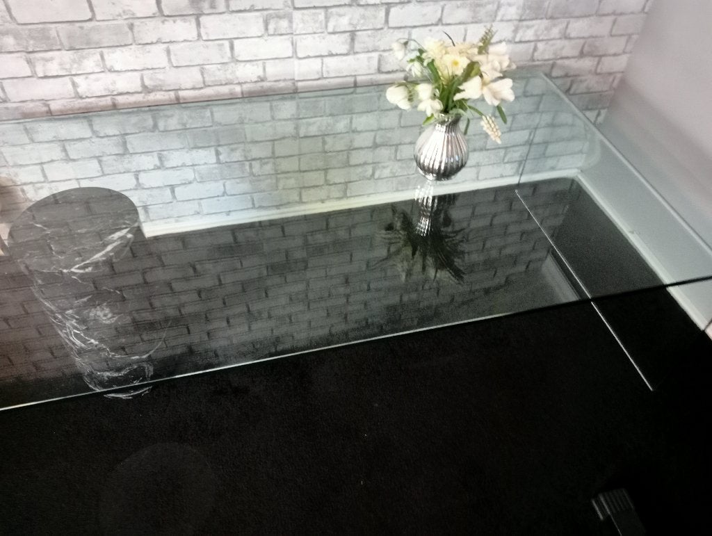 Glazen salontafel, Ophalen, Minder dan 50 cm, 50 tot 100 cm, Jaren 80