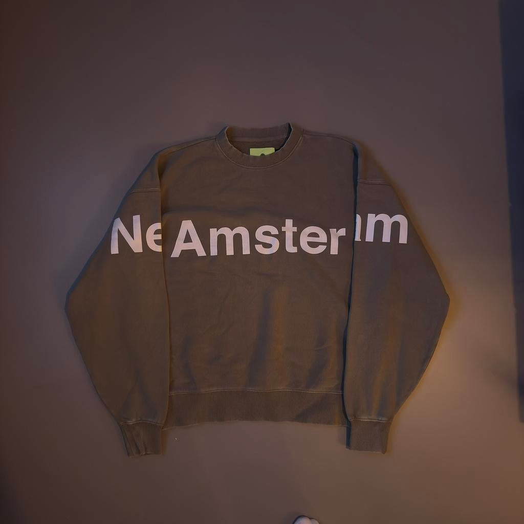 New Amsterdam Surf Association Sweater, Verzenden, Nieuw, Maat 52/54 (L), Beige
