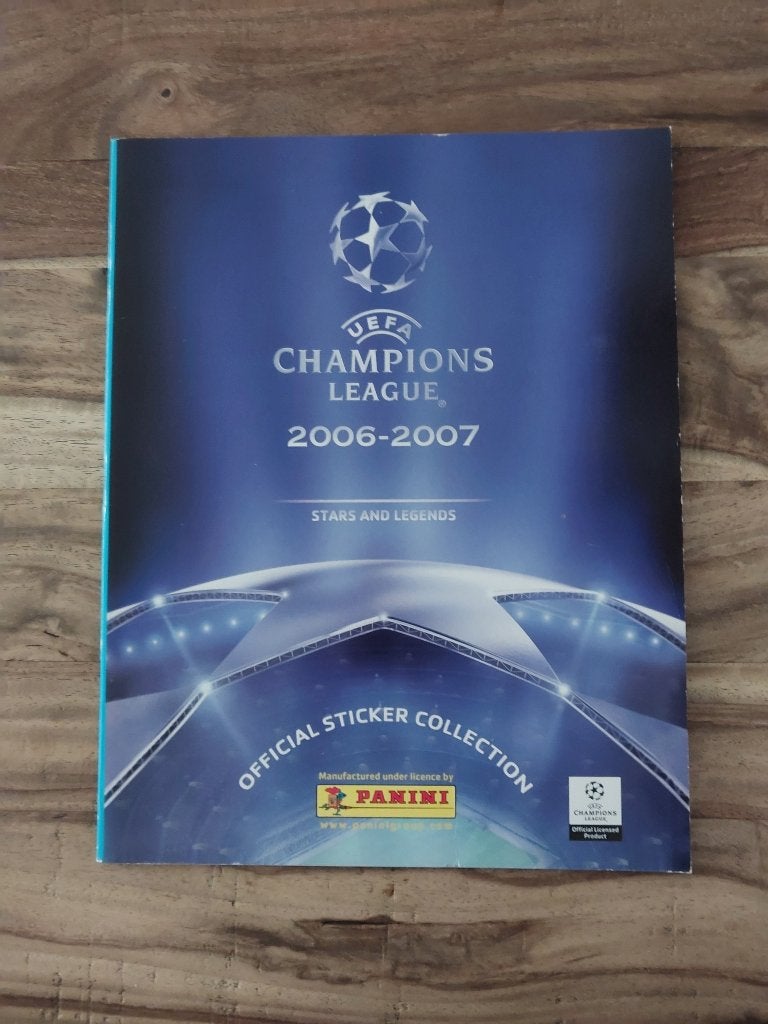 Leeg Panini Champions League album 2006-2007, Verzenden, Nieuw, Buitenlandse clubs, Poster, Plaatje of Sticker