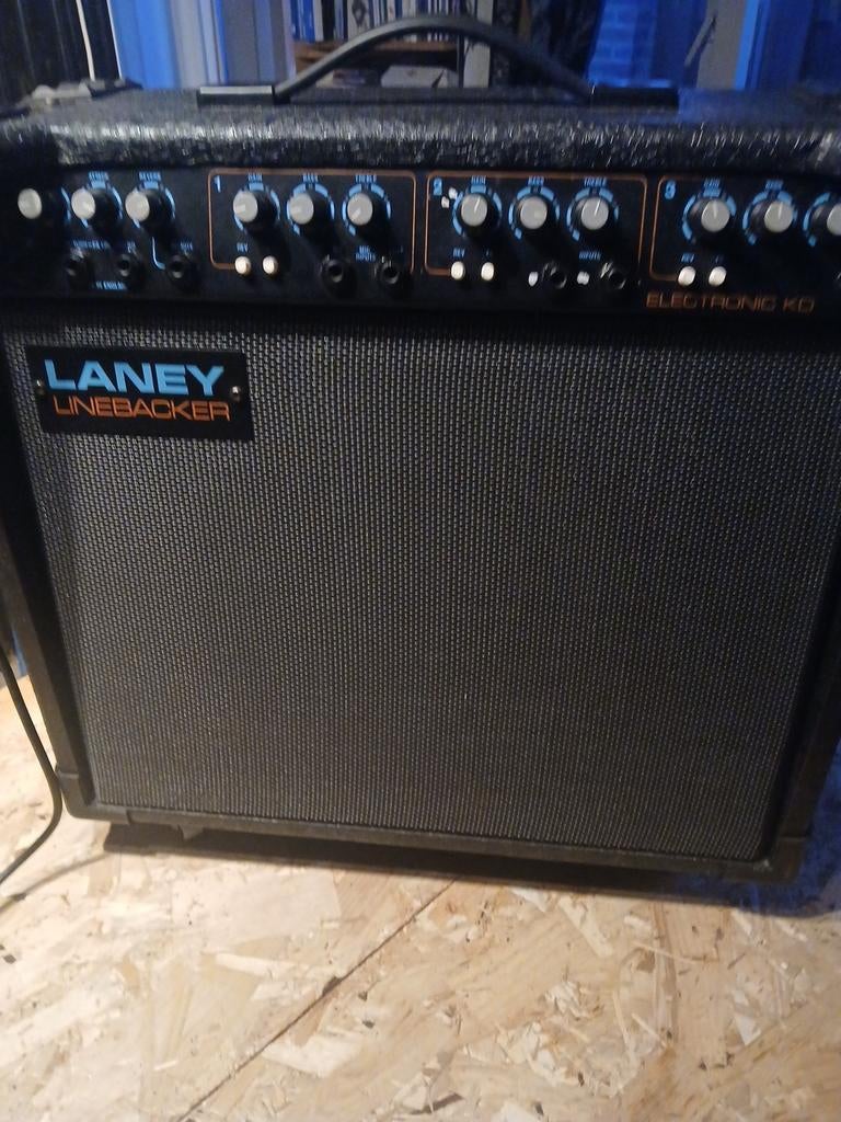 Laney Linebacker versterker 65 watt, Muziek en Instrumenten, Versterkers | Bas en Gitaar, Ophalen, Gebruikt, Gitaar, 50 tot 100 watt
