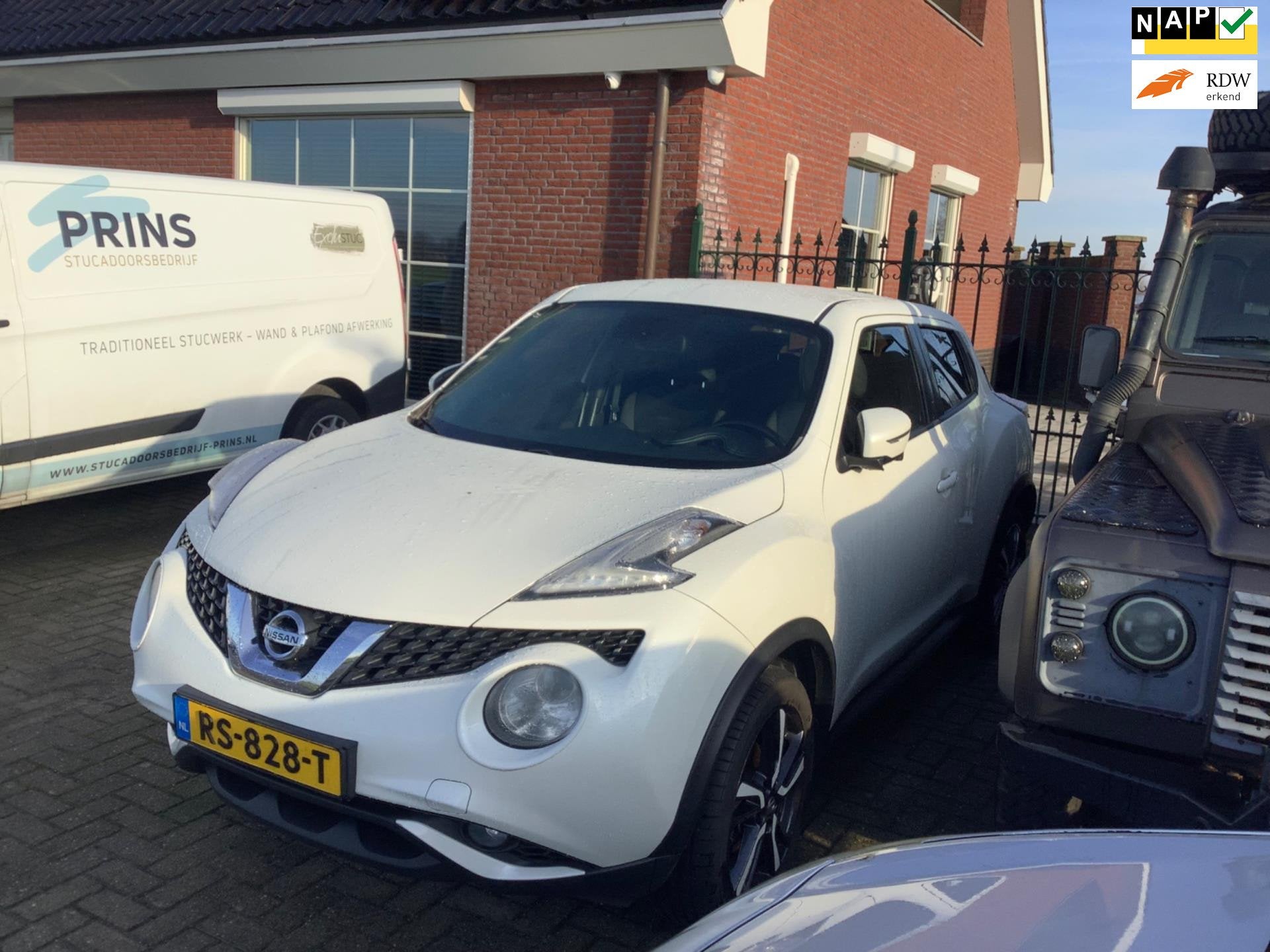 Nissan Juke 1.2 DIG-T S/S N-Vision, Auto's, Nissan, Voorwielaandrijving, 639 kg, Stof, Euro 6