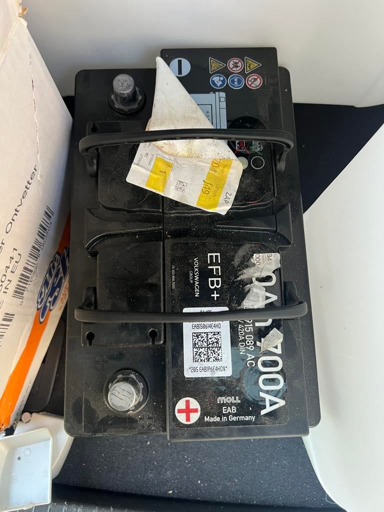 Volkswagen EFB+ Accu 70Ah – Start/Stop, Ophalen of Verzenden, Volkswagen