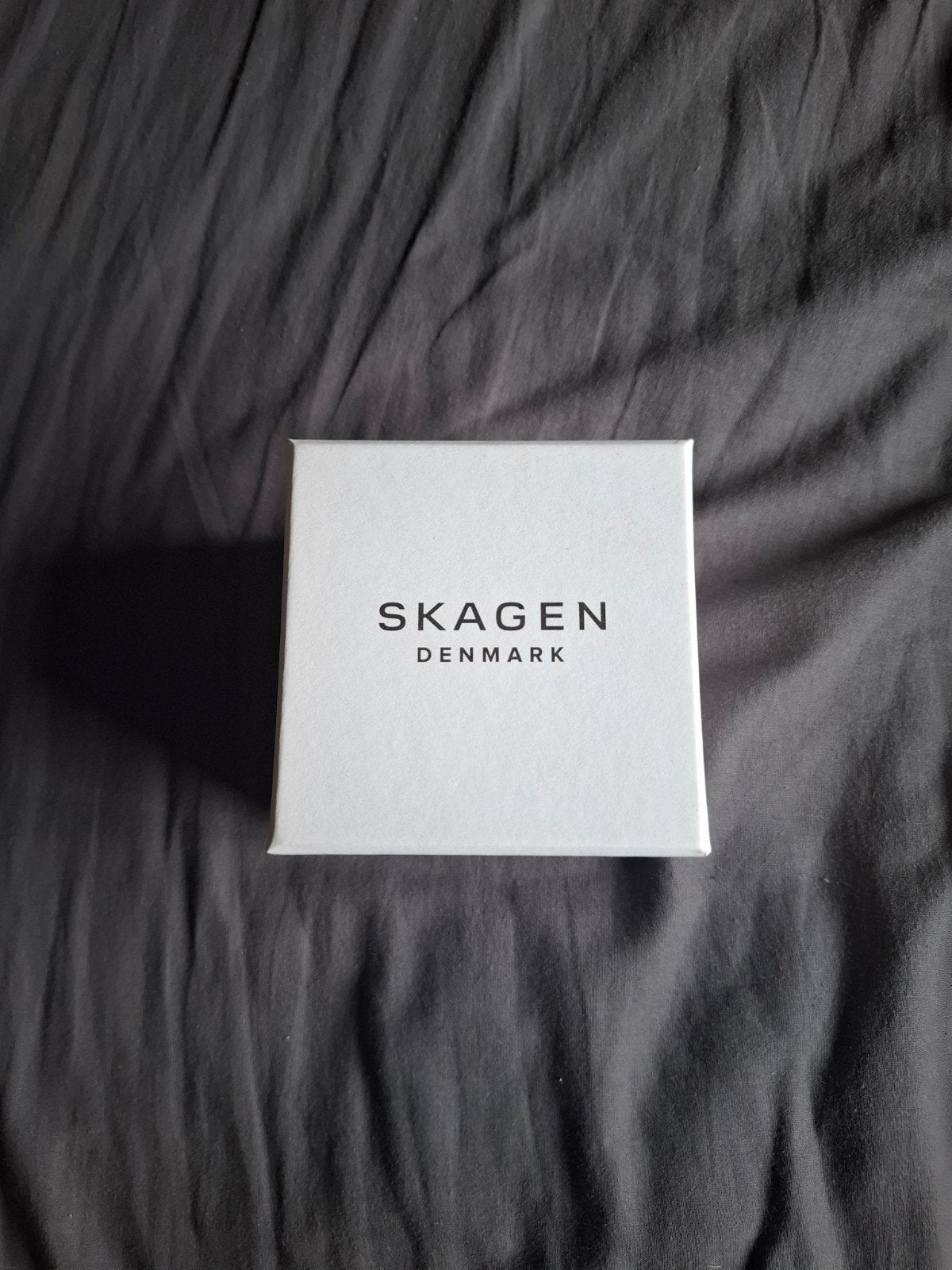 Skagen Denmark Polshorloge - Zo goed als nieuw, Sieraden, Tassen en Uiterlijk, Overige merken, Overige materialen, Leer, Polshorloge