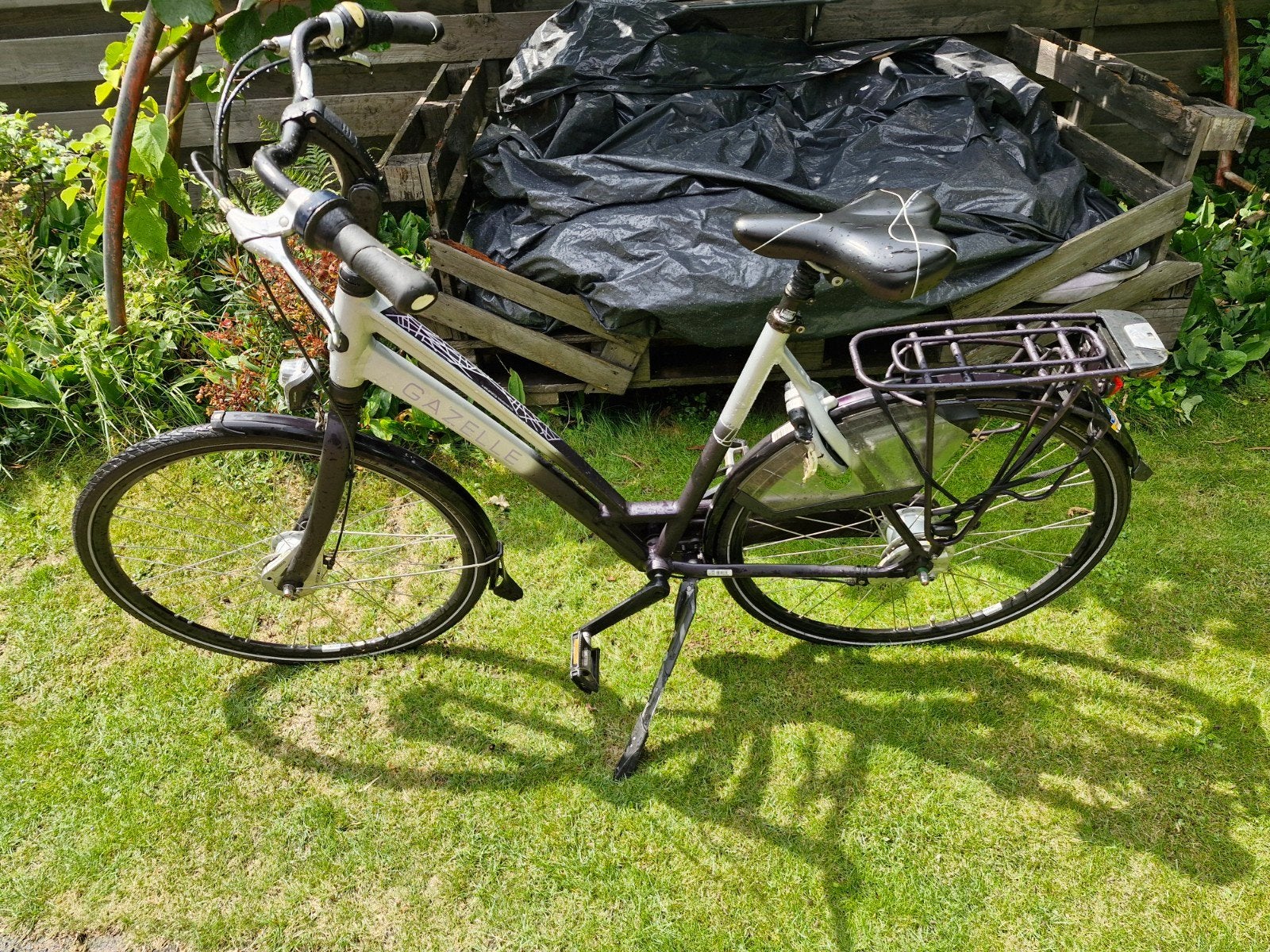 Gazelle Chamonix Comfort 8 versnellingen en lage instap, Ophalen, Velgrem, Versnellingen, Gazelle