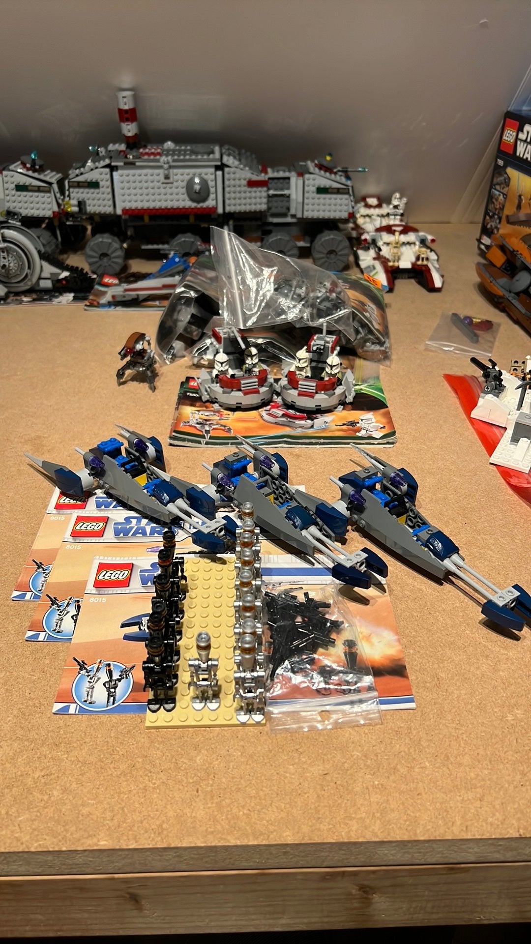 Lego 8015 Star Wars Assassin Droids 3x, Ophalen of Verzenden, Zo goed als nieuw