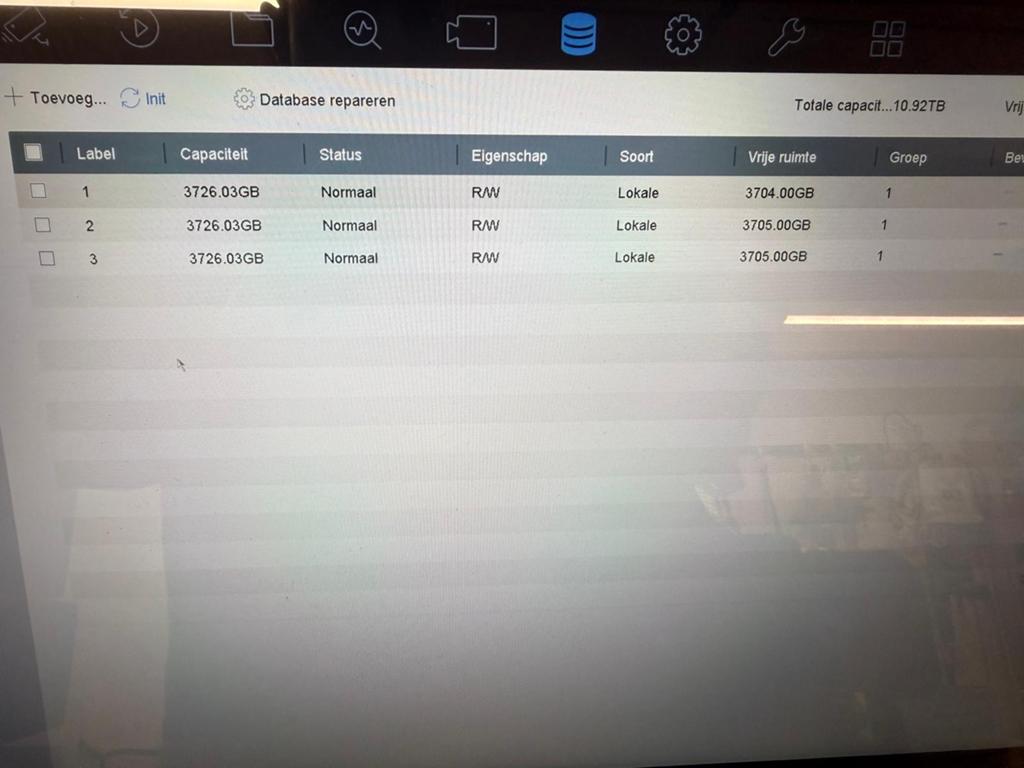 2x Hikvision NVR Recorder DS-9632NI-I8, 1x 12TB HDD, Ophalen of Verzenden, Zo goed als nieuw