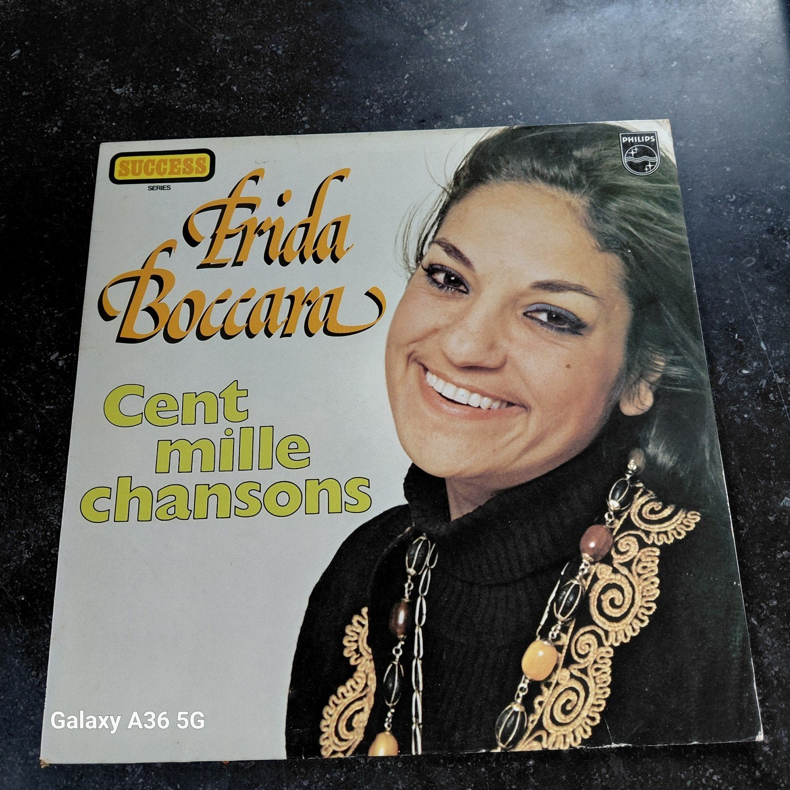 Frida Boccara - Cent mille chansons LP (Philips), LP, Gebruikt, Pop, Ophalen of Verzenden