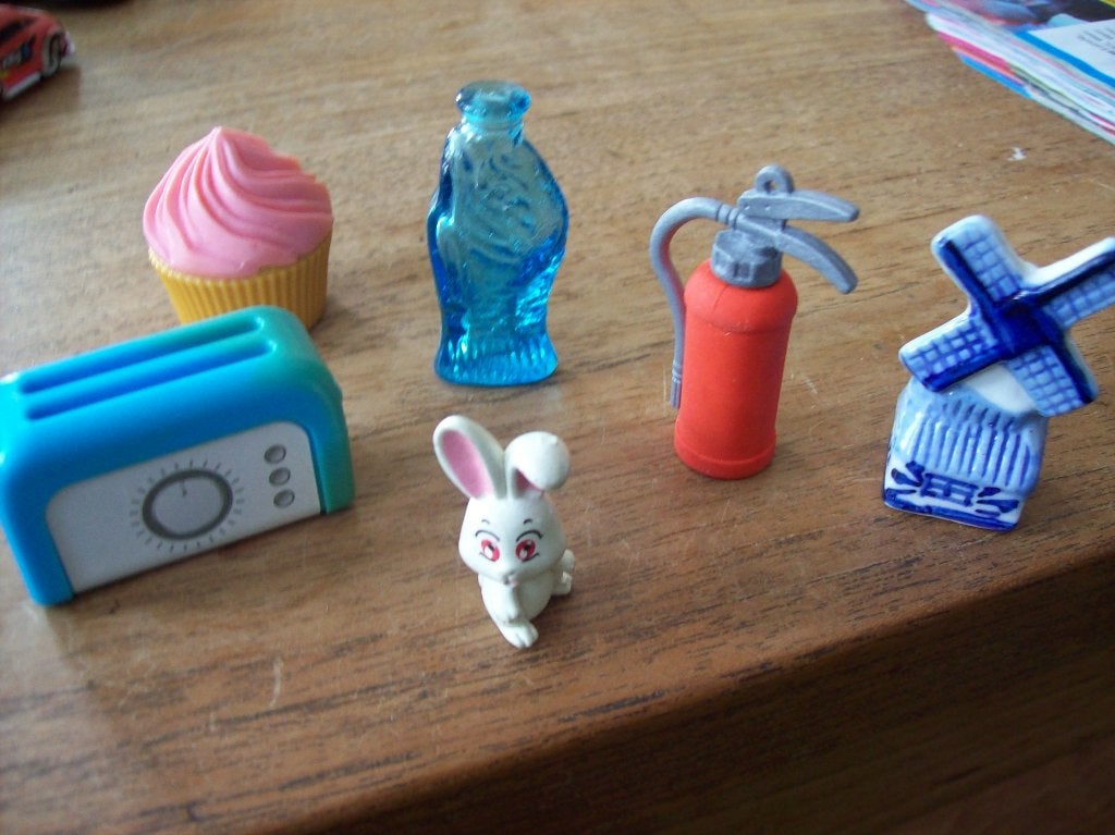figuurtjes voor in letterbakje of poppenhuis of zo, Verzamelen, Poppetjes en Figuurtjes, Ophalen, Zo goed als nieuw