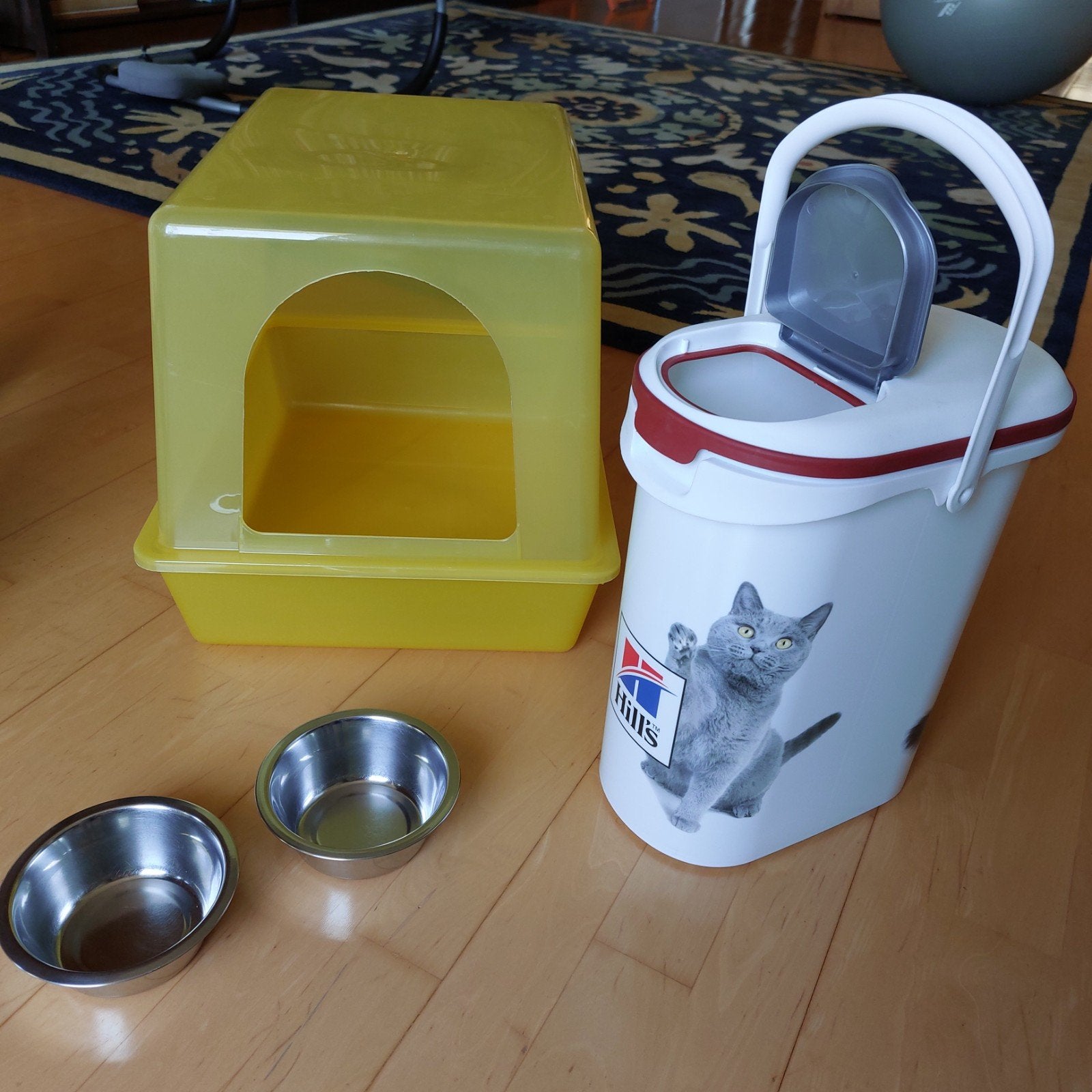 Kattenbak en voerbakjes, Dieren en Toebehoren, Kattenbakken, Ophalen, Zo goed als nieuw, Open