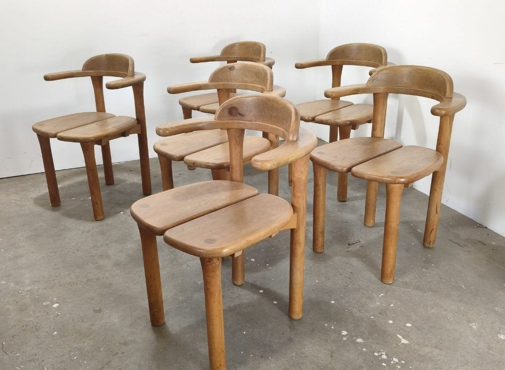 Team 7 Opus eetkamerstoelen, Bruin, Onbekend, Ophalen of Verzenden, Onbekend