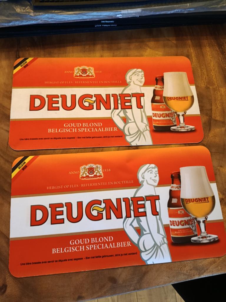 Deugniet bier barmat, Ophalen of Verzenden, Reclamebord, Plaat of Schild, Overige merken