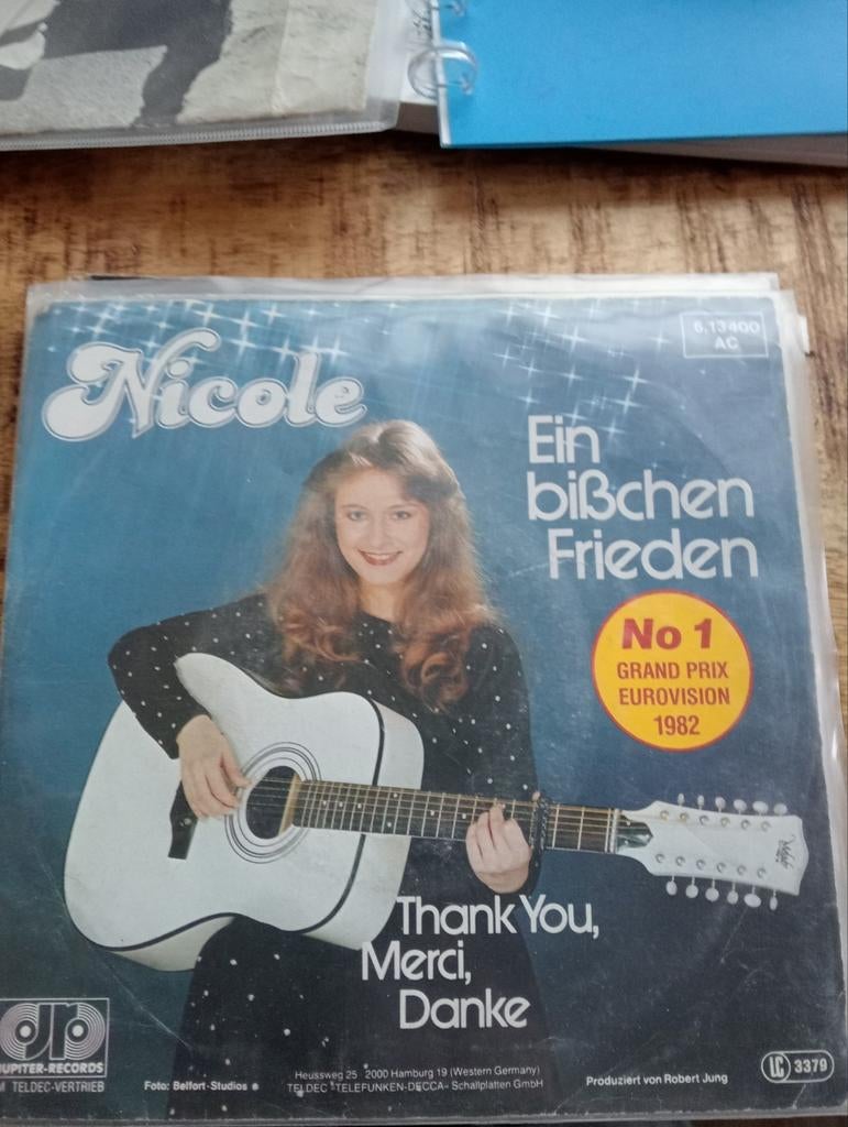 Nicole - ein bisschen frieden, Cd's en Dvd's, Vinyl | Nederlandstalig, Ophalen of Verzenden, Zo goed als nieuw, Overige formaten