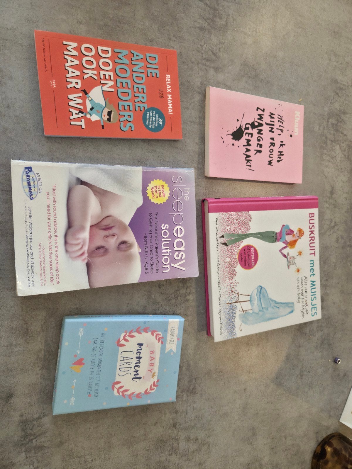 Diverse boeken over zwangerschap, baby en opvoeding, Ophalen of Verzenden, Zo goed als nieuw
