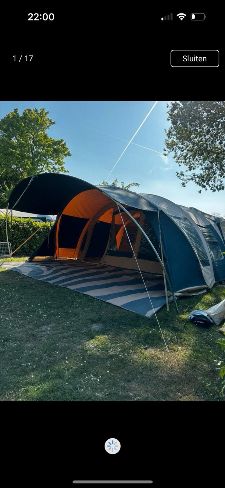 Cabanon vouwwagen camonix 2019, Ophalen, Gebruikt, Meer dan 6