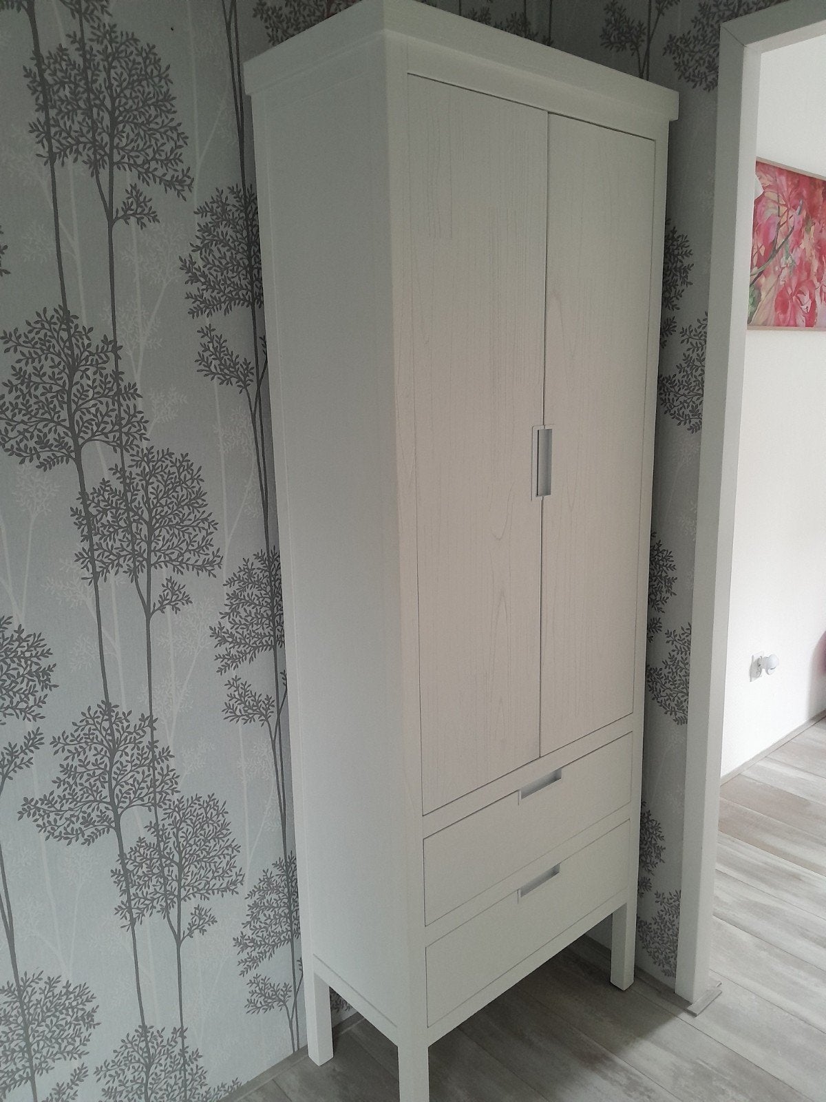 Witte keukenkast, Zo goed als nieuw, 150 tot 200 cm, 25 tot 50 cm, 50 tot 100 cm