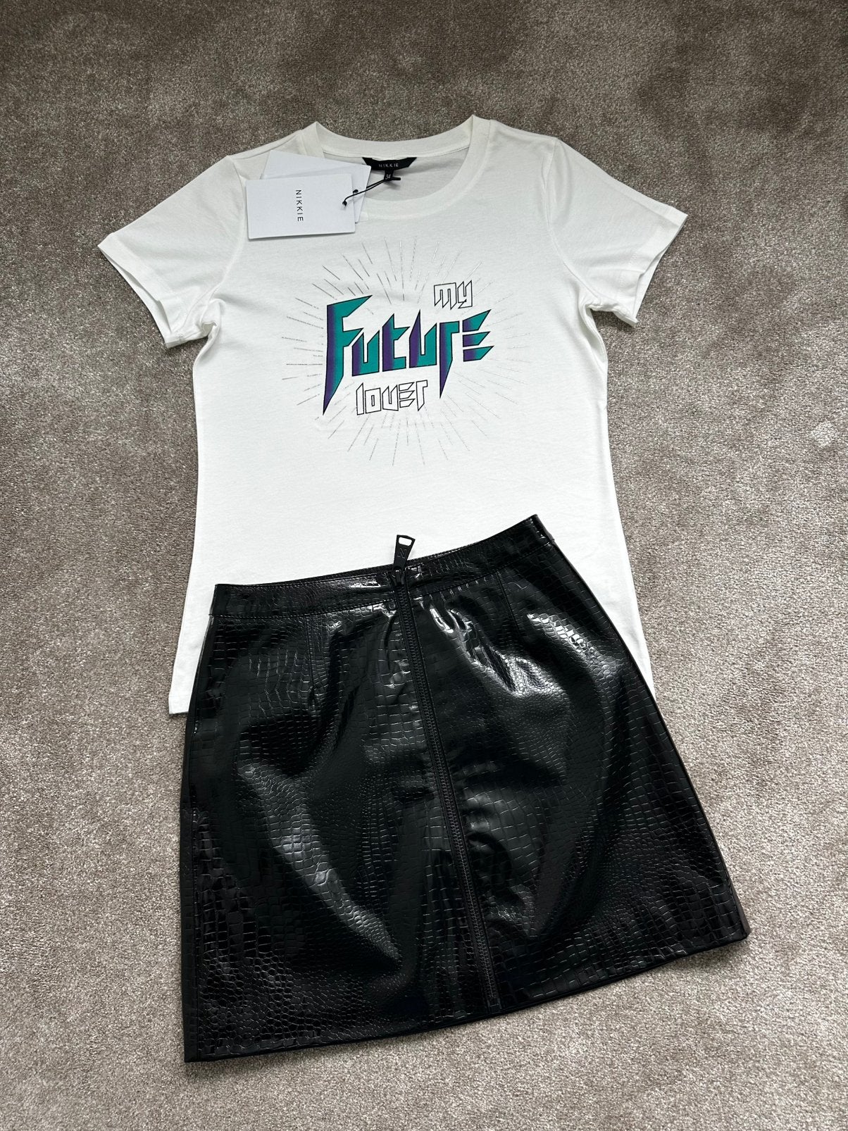 // NIKKIE, super trendy combinatie \\, Ophalen, Zwart, Nieuw, Maat 36 (S)