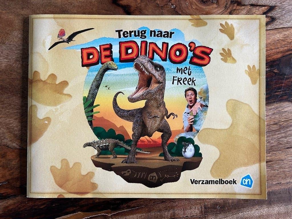 Terug naar de DINO'S met Freek compleet, Albert Heijn, Ophalen of Verzenden